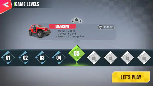 لعبة جيب حقيقية للطرق الوعرة screenshot