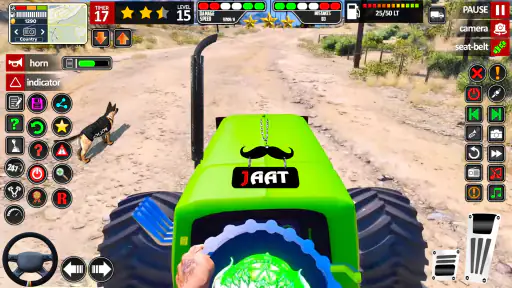 لعبة قيادة الجرار - الزراعة screenshot