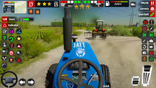 لعبة قيادة الجرار - الزراعة screenshot