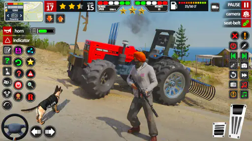 لعبة قيادة الجرار - الزراعة screenshot