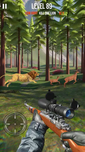 لعبة محاكاة صيد الغزلان screenshot