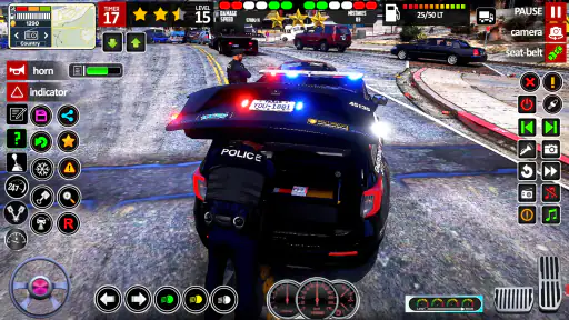 لعبة محاكاة سيارات الشرطة 2025 screenshot