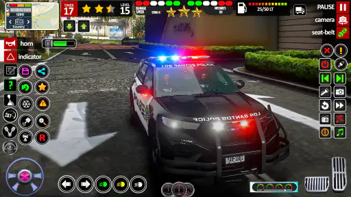 لعبة محاكاة سيارات الشرطة 2025 screenshot