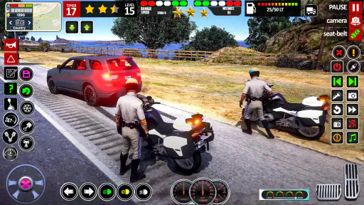 لعبة محاكاة سيارات الشرطة 2025 screenshot