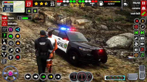 لعبة محاكاة سيارات الشرطة 2025 screenshot