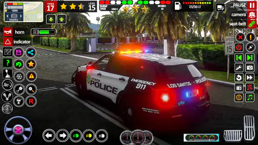 لعبة محاكاة سيارات الشرطة 2025 screenshot