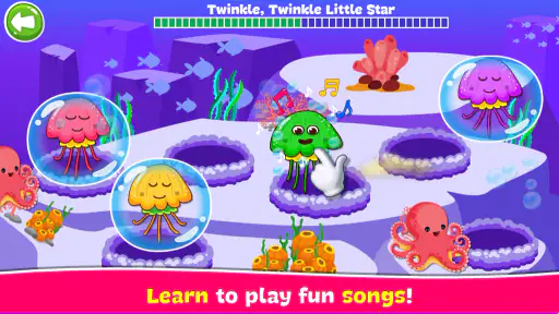 لعبة موسيقية للأطفال screenshot