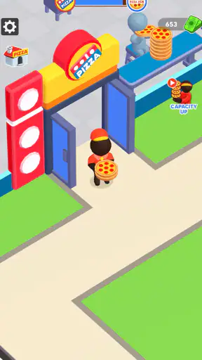 متجر بيتزا الخمول: ألعاب بيتزا screenshot