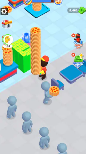 متجر بيتزا الخمول: ألعاب بيتزا screenshot