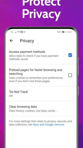 متصفح الوكيل الخاص UPX، VPN screenshot