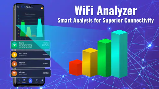 محلل WiFi واختبار السرعة screenshot