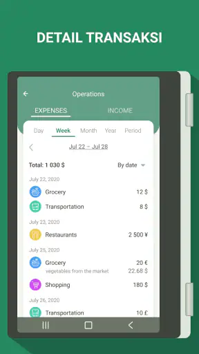 مدير المال - تعقب النفقات screenshot