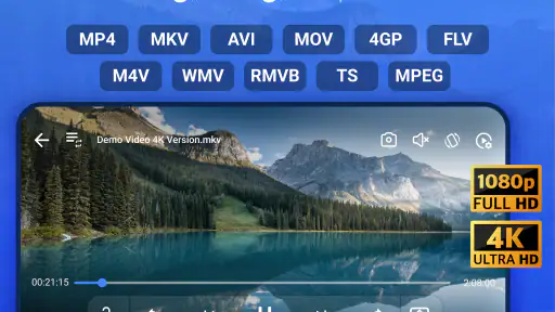 مشغل الفيديوهات بجميع الصيغ screenshot