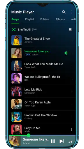 مشغل الموسيقى - مشغل MP3 screenshot