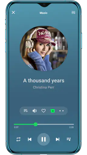 مشغل الموسيقى - مشغل MP3 screenshot