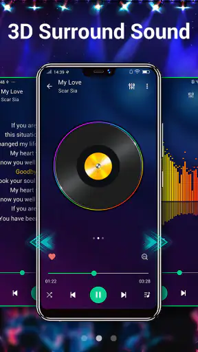 مشغل موسيقى بدون إنترنت، MP3 screenshot