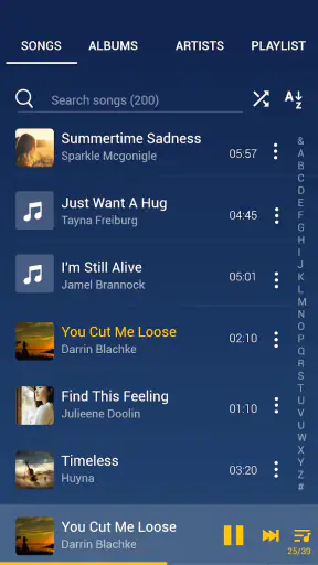 مشغل موسيقى - مشغل MP3 screenshot