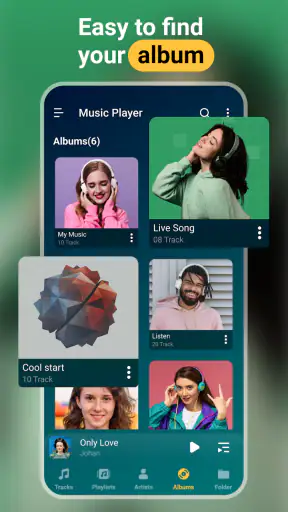 مشغل موسيقى-مشغل MP3 ومشغل صوت screenshot