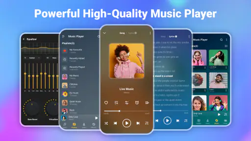 مشغل موسيقى-مشغل MP3 ومشغل صوت screenshot