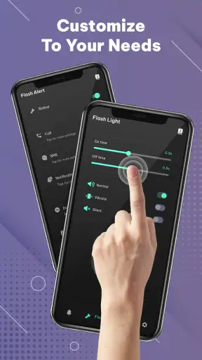 مصباح يدوي - تنبيه فلاش screenshot