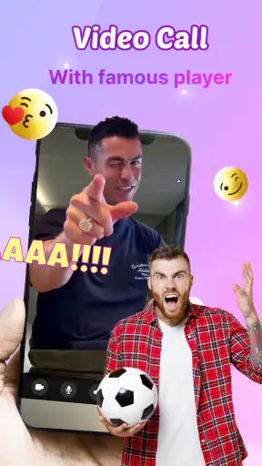 مكالمات فيديو مزيفة ودردشة screenshot