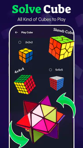 مكعب روبيك لغز حلالا مكعب طلب screenshot