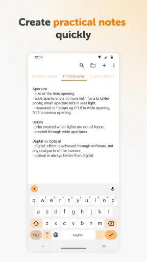 ملاحظات بسيطة برو screenshot