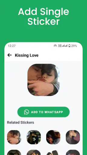 ملصقات الحب - WAStickers screenshot