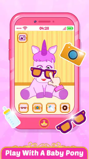 هاتف الأميرة الوردي للأطفال screenshot
