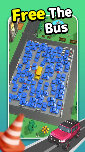 وقوف السيارات مربى 3D screenshot