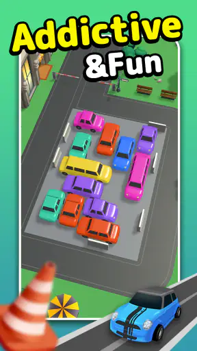 وقوف السيارات مربى 3D screenshot