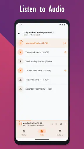 መዝሙረ ዳዊት በግእዝ እና አማርኛ | PSALMS screenshot