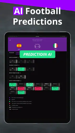 180Score Football Predictions screenshot