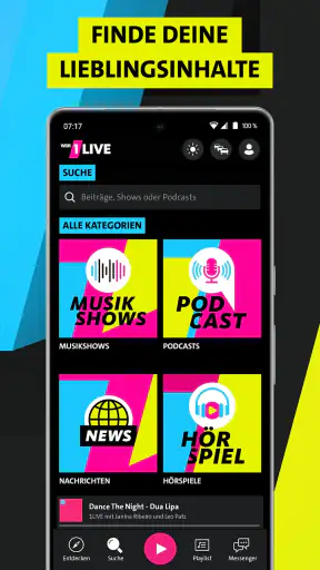 1LIVE: Radio, Musik & Podcasts screenshot