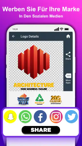 3D Logo Maker - Logo-Ersteller screenshot