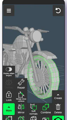 3D Modellie: zeichenprogramm screenshot