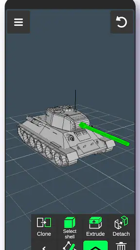 3D Modellie: zeichenprogramm screenshot