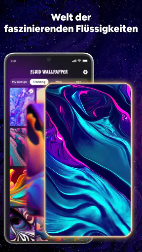 4D Wallpaper: Fluid Simulation screenshot