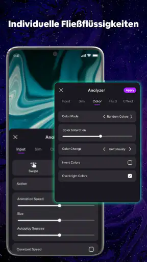 4D Wallpaper: Fluid Simulation screenshot