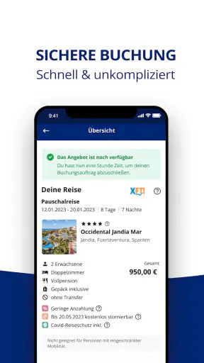 ab in den urlaub: Reise buchen screenshot