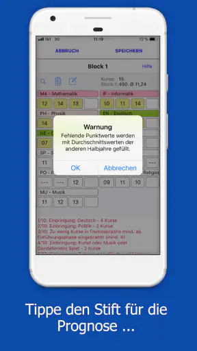 AbiMobil screenshot