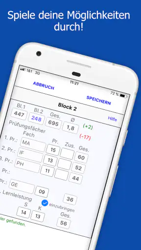 AbiMobil screenshot