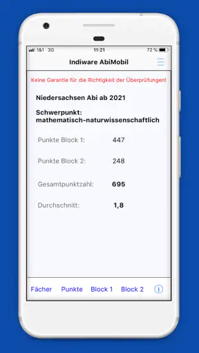 AbiMobil screenshot