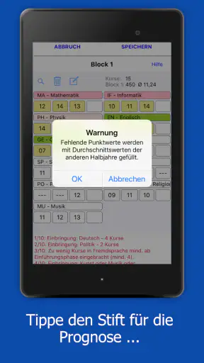 AbiMobil screenshot