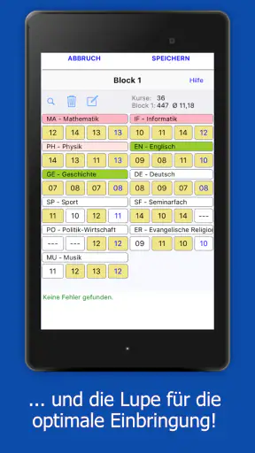 AbiMobil screenshot