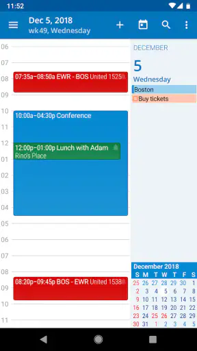 aCalendar+ Kalender & Tasks screenshot