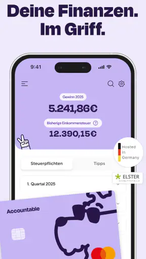 Accountable für Selbständige screenshot