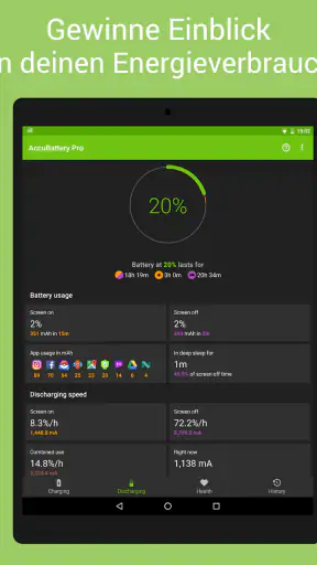 Accu​Battery - Akku & Batterie screenshot