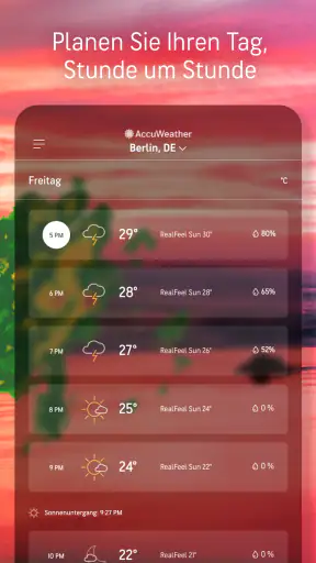 AccuWeather: Wetterradar screenshot
