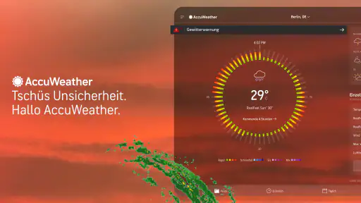 AccuWeather: Wetterradar screenshot